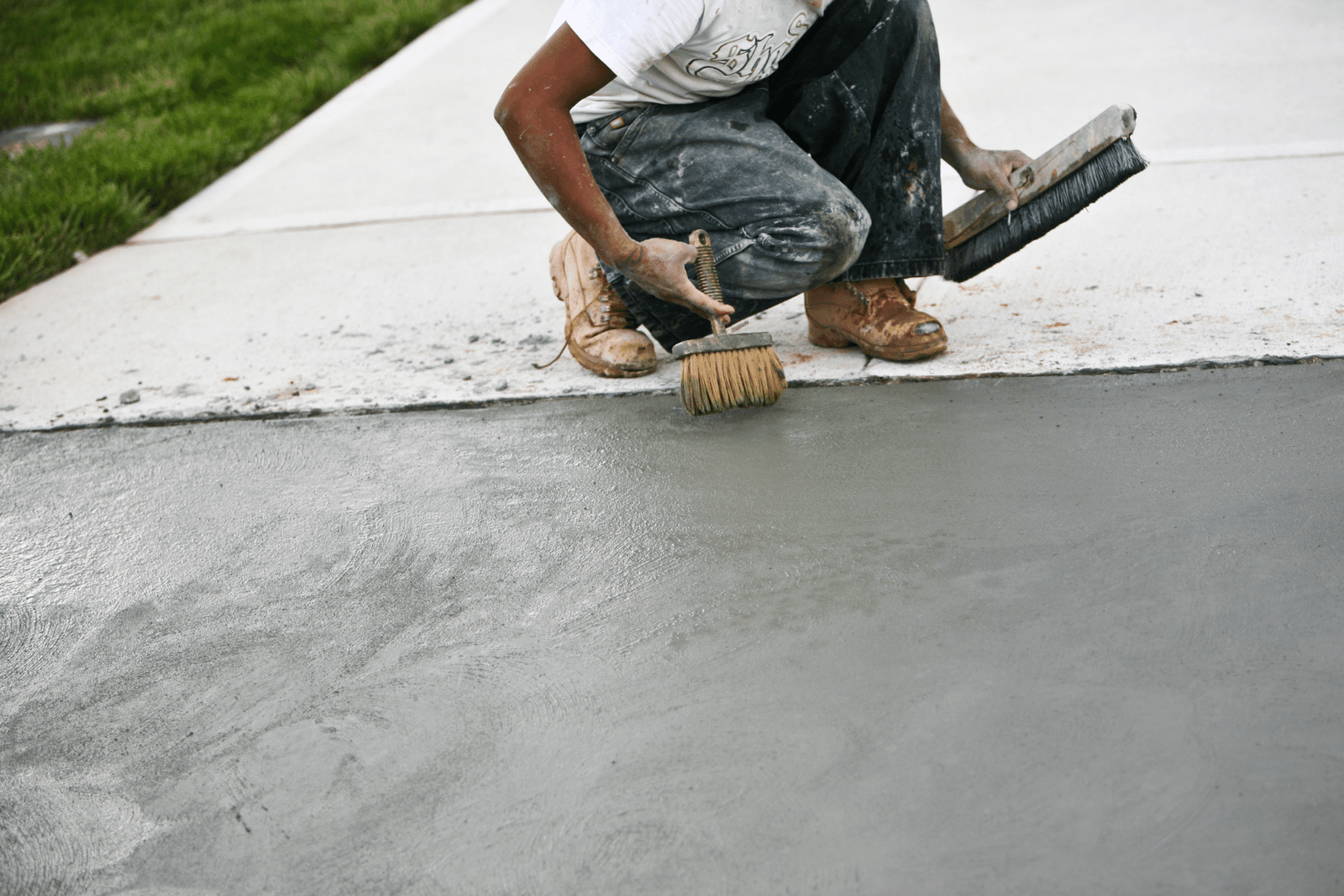 concrete driveway mix